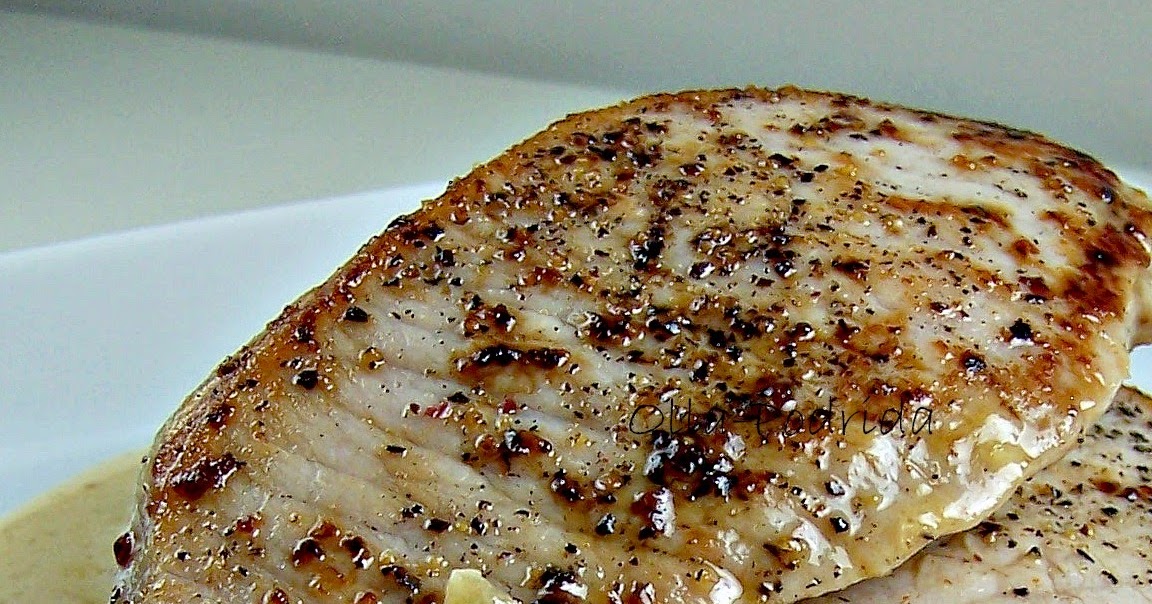 OllaPodrida Pork Chops au Poivre