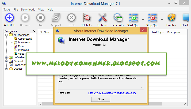Internet Download Manager 7.1 Full With Crack