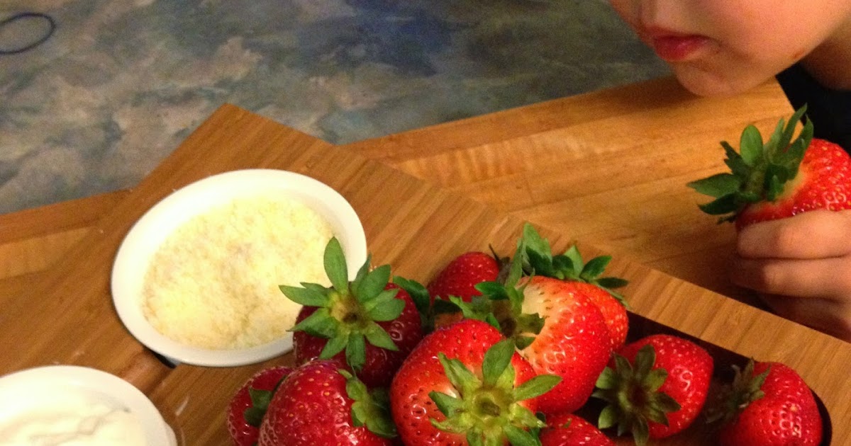 Four Seasons Kitchen Strawberries with Lemon Sugar
