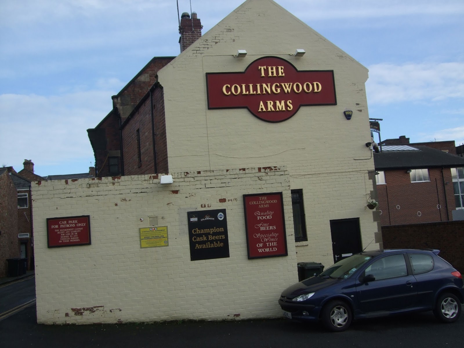 My Tyneside Pubs Collingwood Arms, Brandling Village, Jesmond, Newcastle