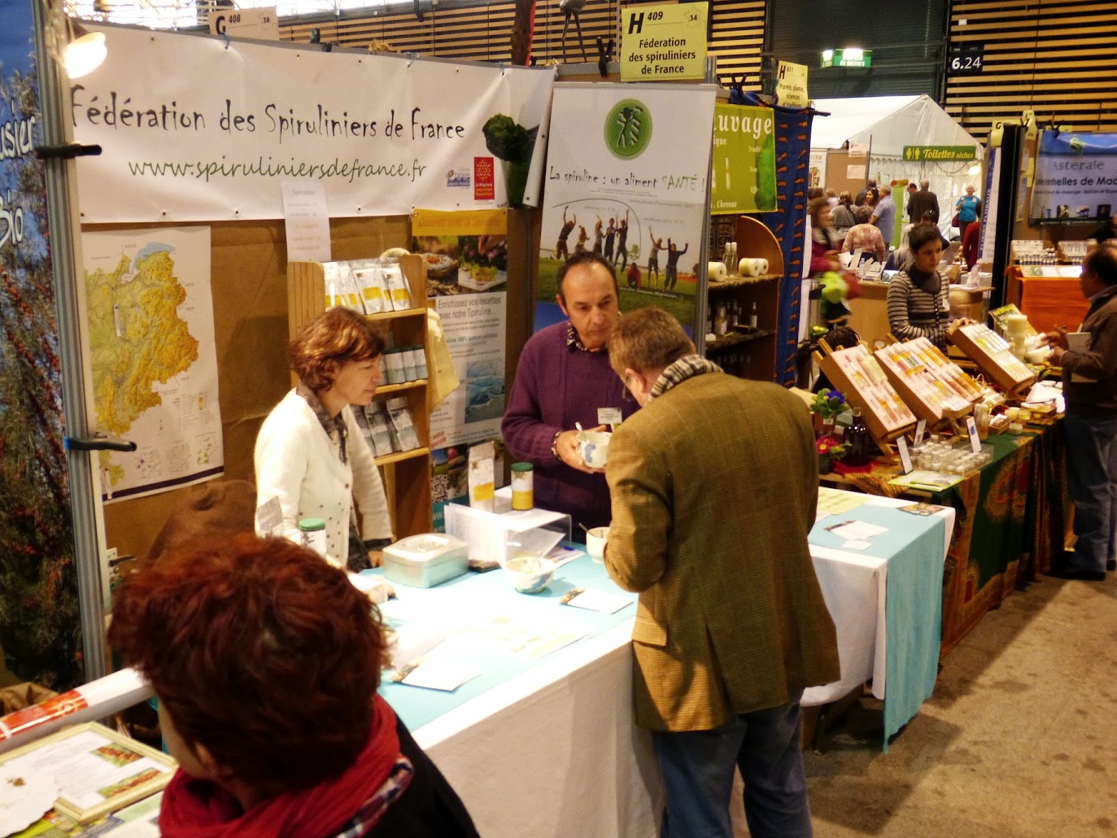salon primevère avec Spirales de lux Spirales de lux au salon Primevère à Lyon Eurexpo