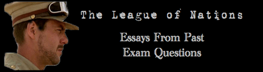 League of nations essay