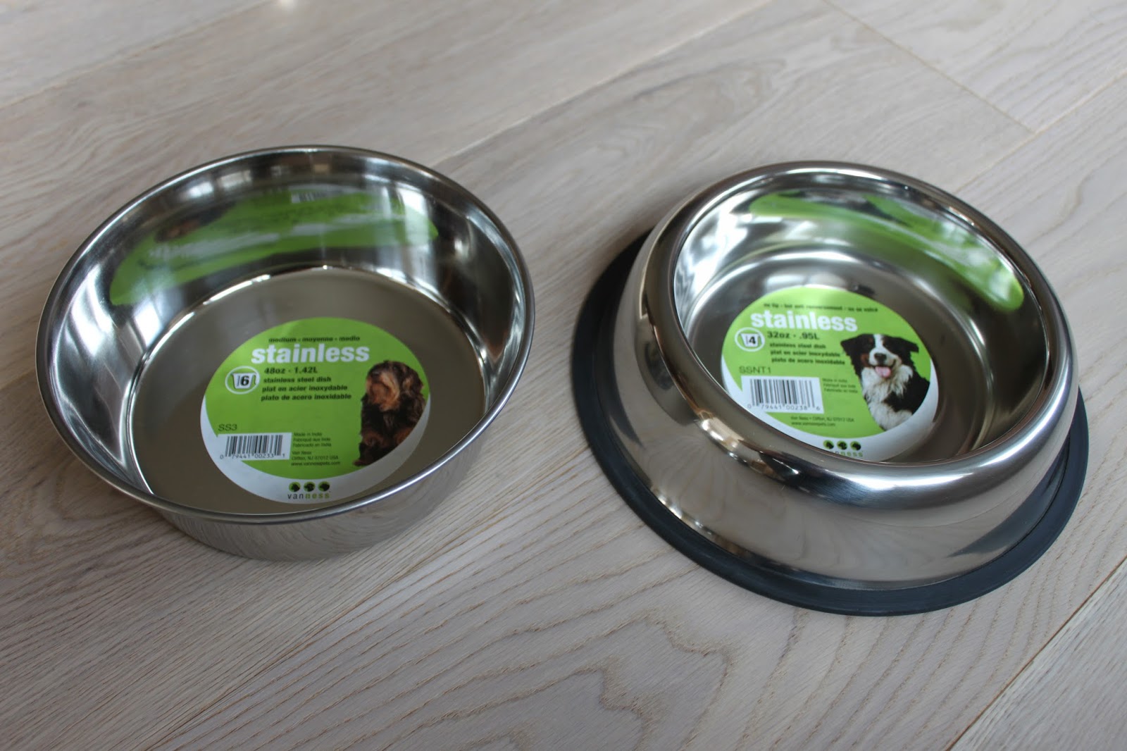 Van Ness Stainless Steel Dog Bowls ALL THINGS FUNCTIONAL & PRACTICAL