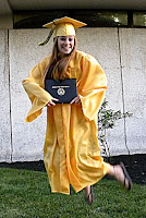 Educational Success Beautiful Women Celebrating Graduation