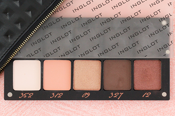 Inglot: Warm Eyeshadow Tones + HD Perfect Coverup Foundation