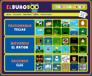 EL búho Boo - Actividades de iniciación a la informática sobre animales
