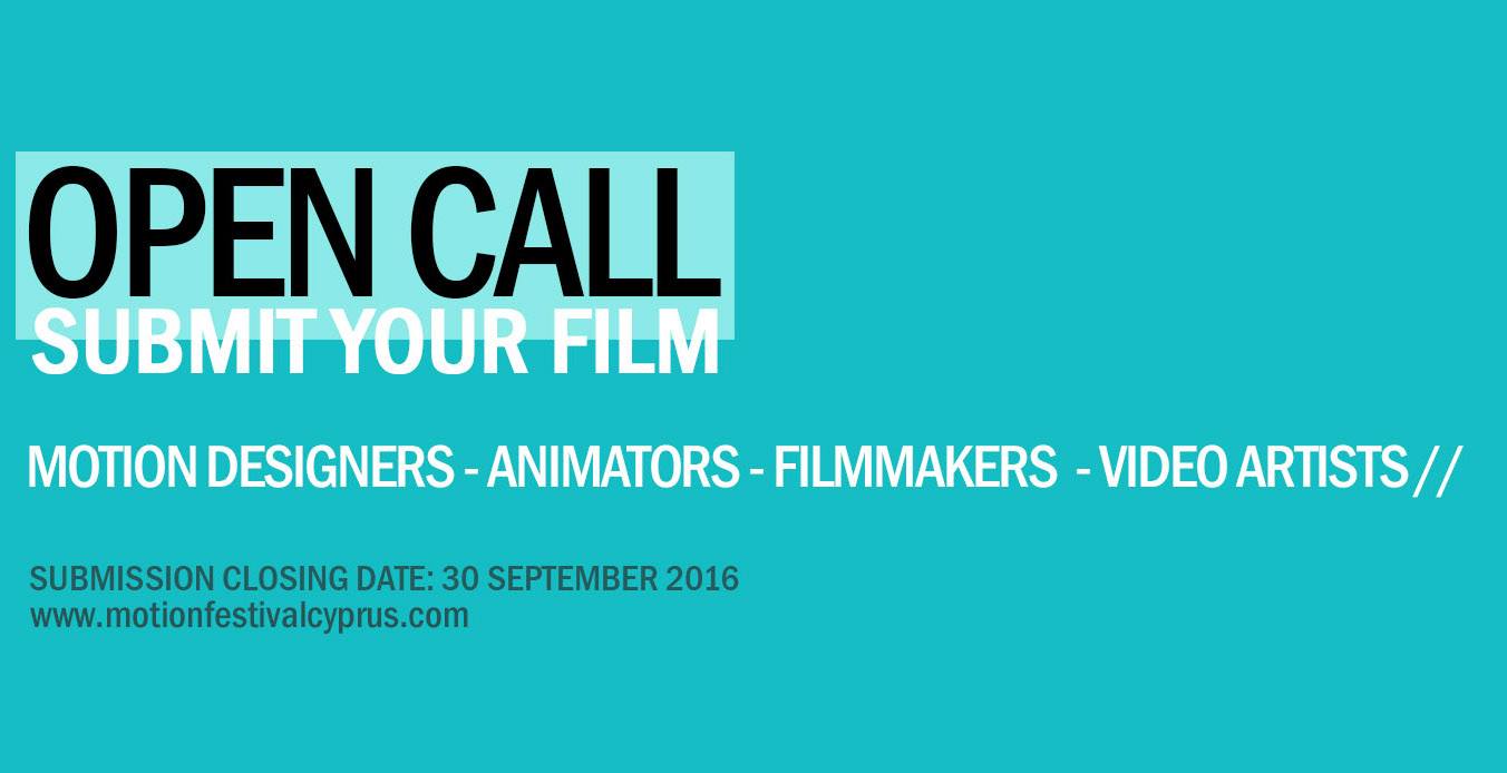 4th International Motion Festival, Cyprus 2017 MOTION GRAPHICS FESTIVALS