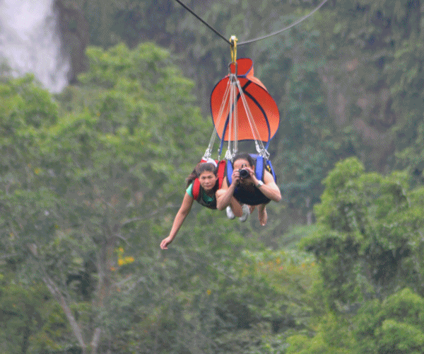 Lake Sebu Mountain Log Resort South Cotabato Philippines Zipline