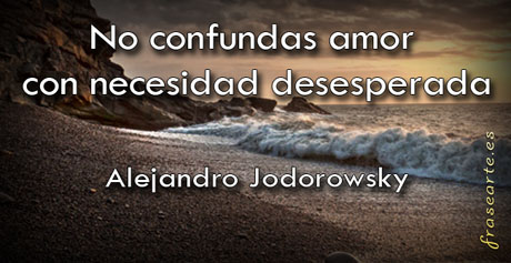 No confundas amor con necesidad desesperada