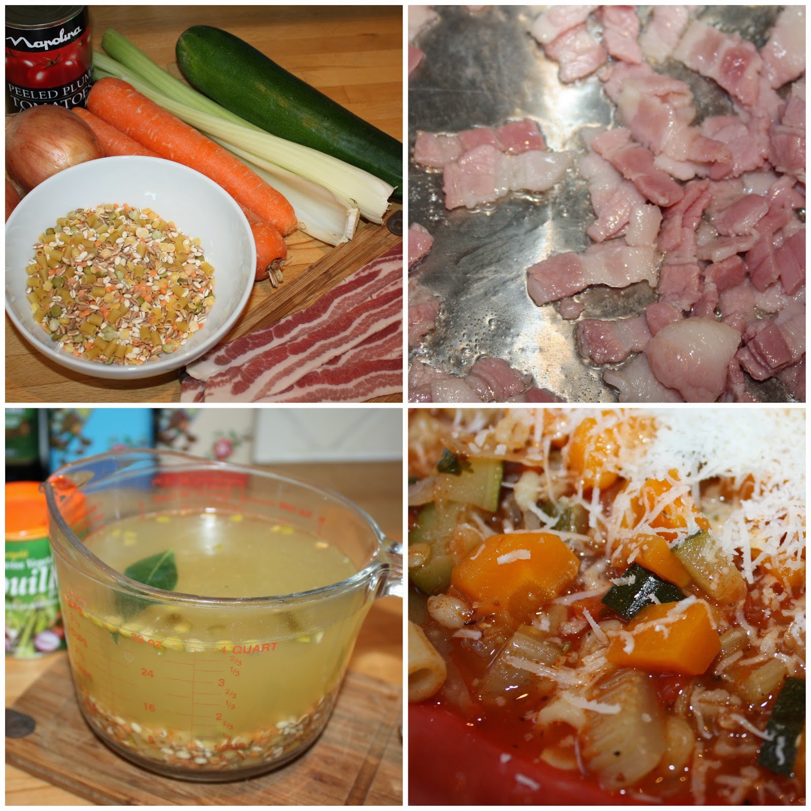 Mezzamay Minestrone Soup Recipe Using Dry Minestrone Mix