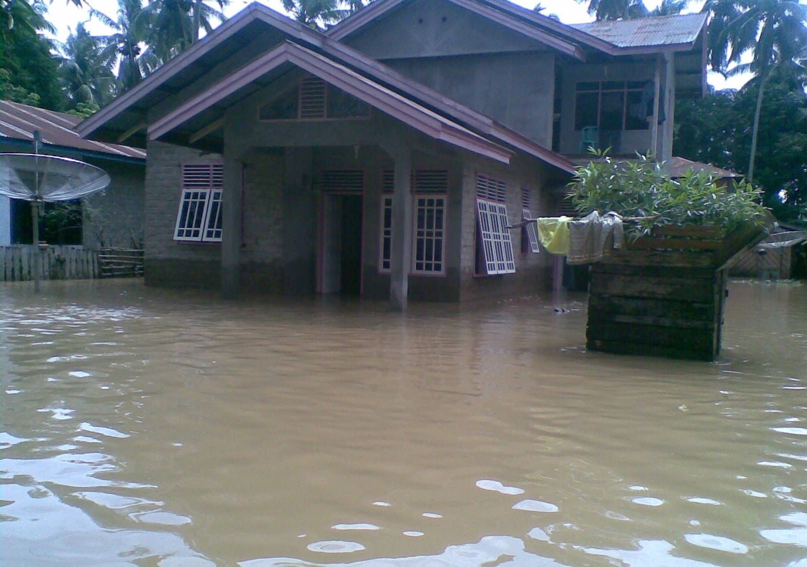 Sungai Batang Kuantan Meluap, Desa Ku Banjir Lagi