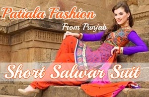 short salwar suit