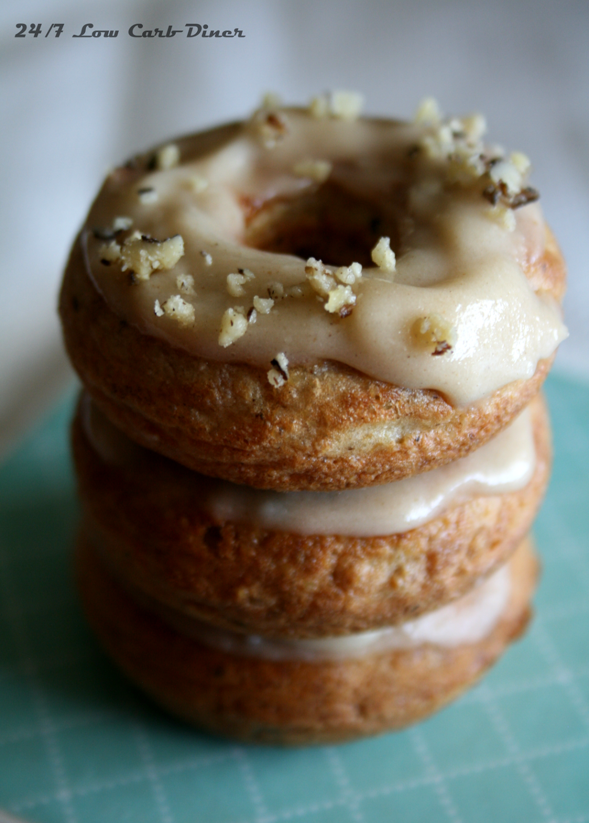 24/7 Low Carb Diner Browned Butter Banana Bread Doughnuts