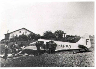 Avioneta estrellada Sopelana (Sopela)