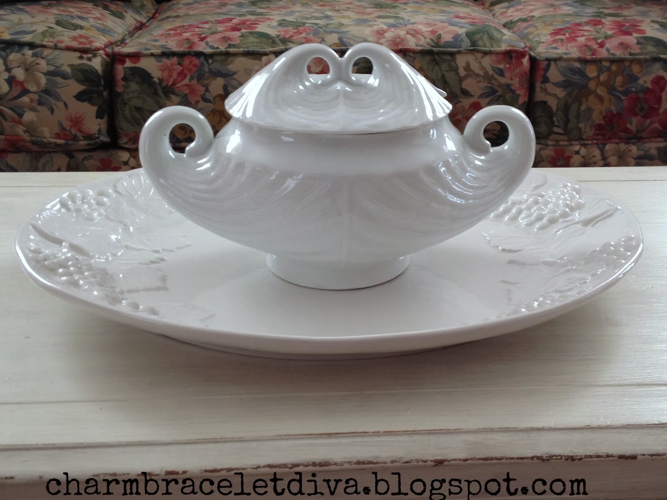 Our Hopeful Home Spanish Ironstone Soup Tureen A Romantic Legend