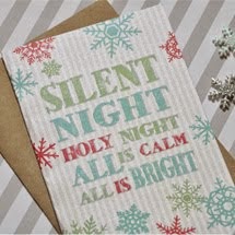 Silent Night Greeting Cards