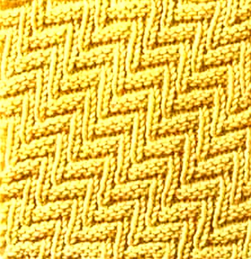 Knitting Galore: Saturday Stitch: Rib and Welt Stitch