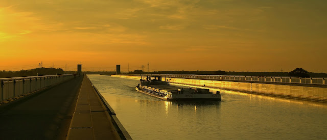  Магдебургский водный мост. Фото