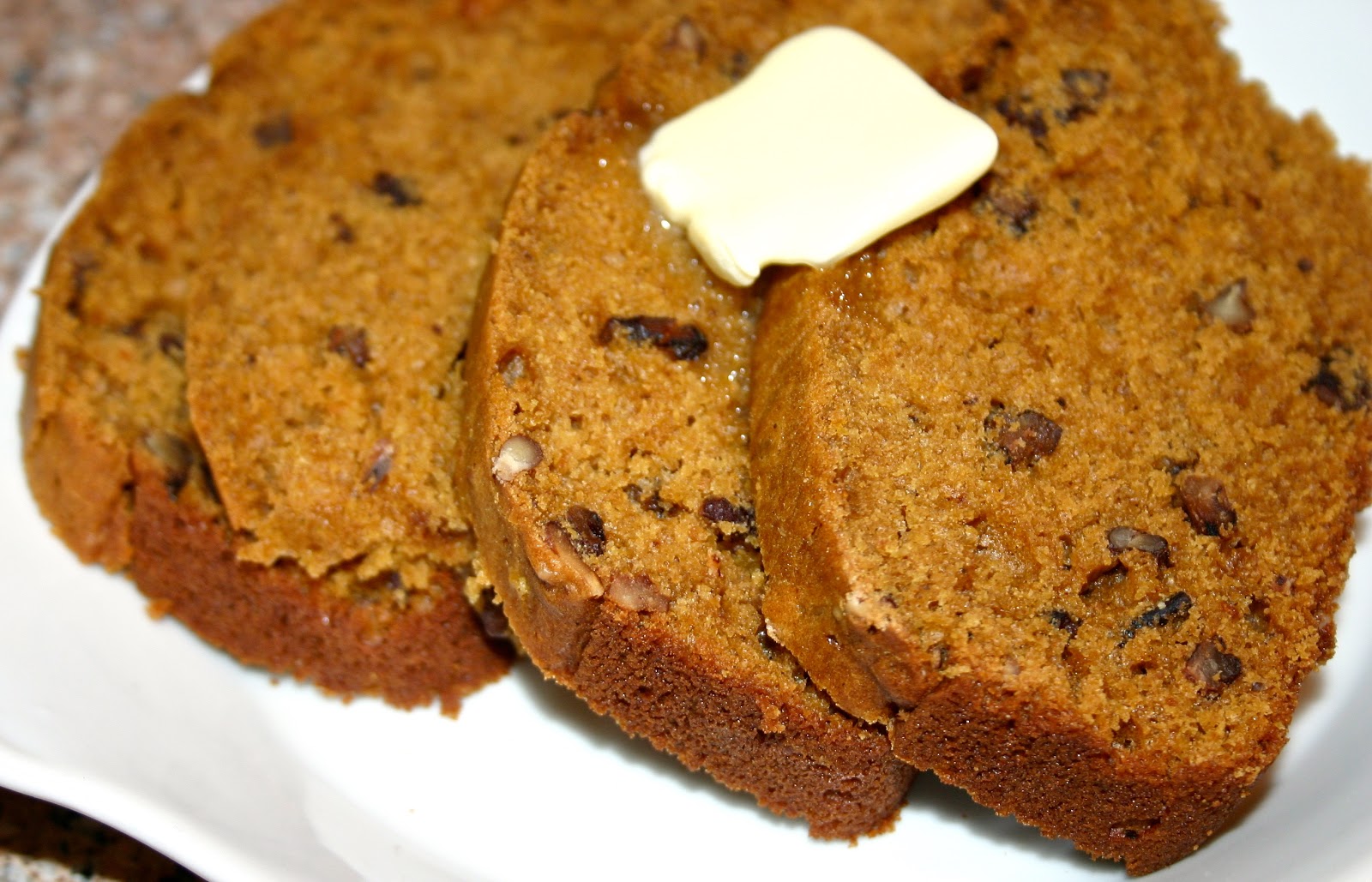 Home Inspirations Pumpkin Nut Bread!