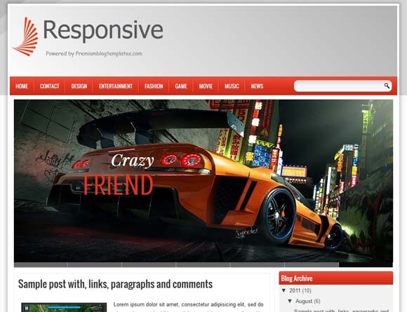 Responsive Blogger Template Responsive Blogger Template