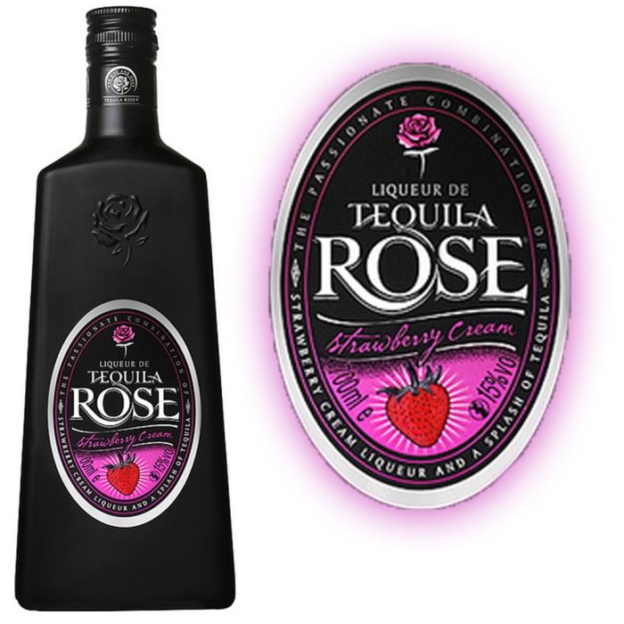 WINE & SPIRITS LICOR TEQUILA ROSE