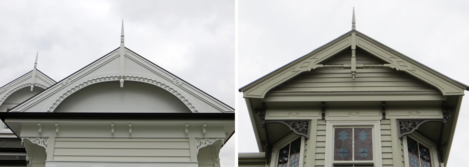 sconzani Auckland architecture decorated gable ends