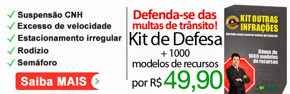 Defenda-se das Multas de Transito 1200 modelos recursos de mutas Defenda-se das Multas de Transito 1000 modelos recursos de mutas