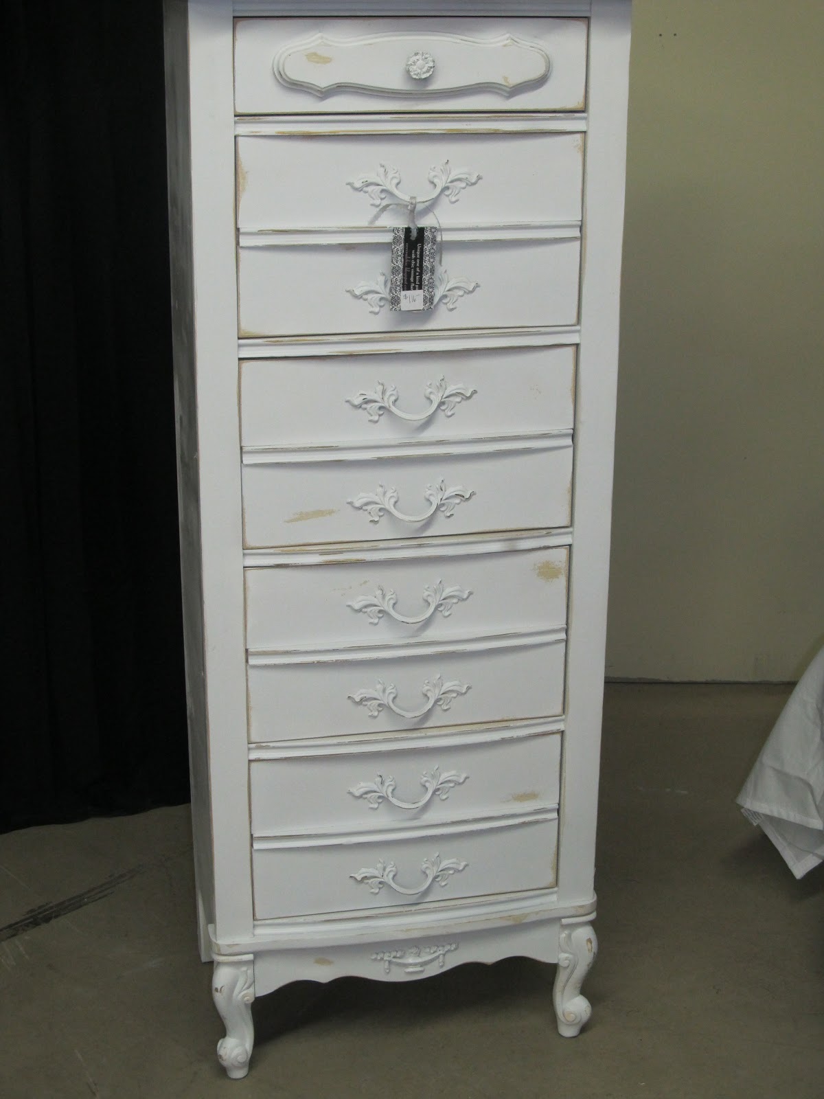 Revival Chic Boutique Tall & Narrow Shabby Chic dresser 116