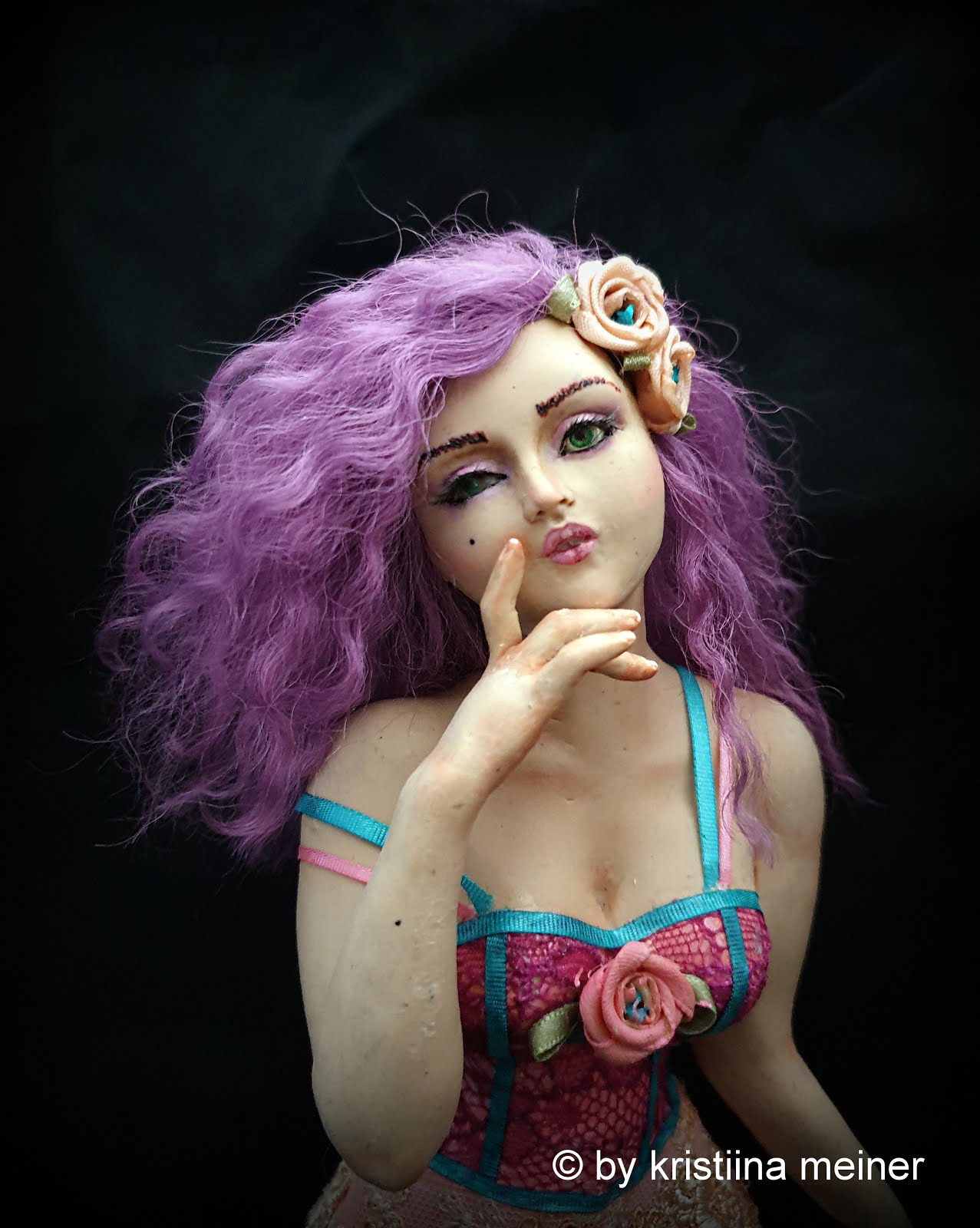 204 Art Doll Mermaid Alex