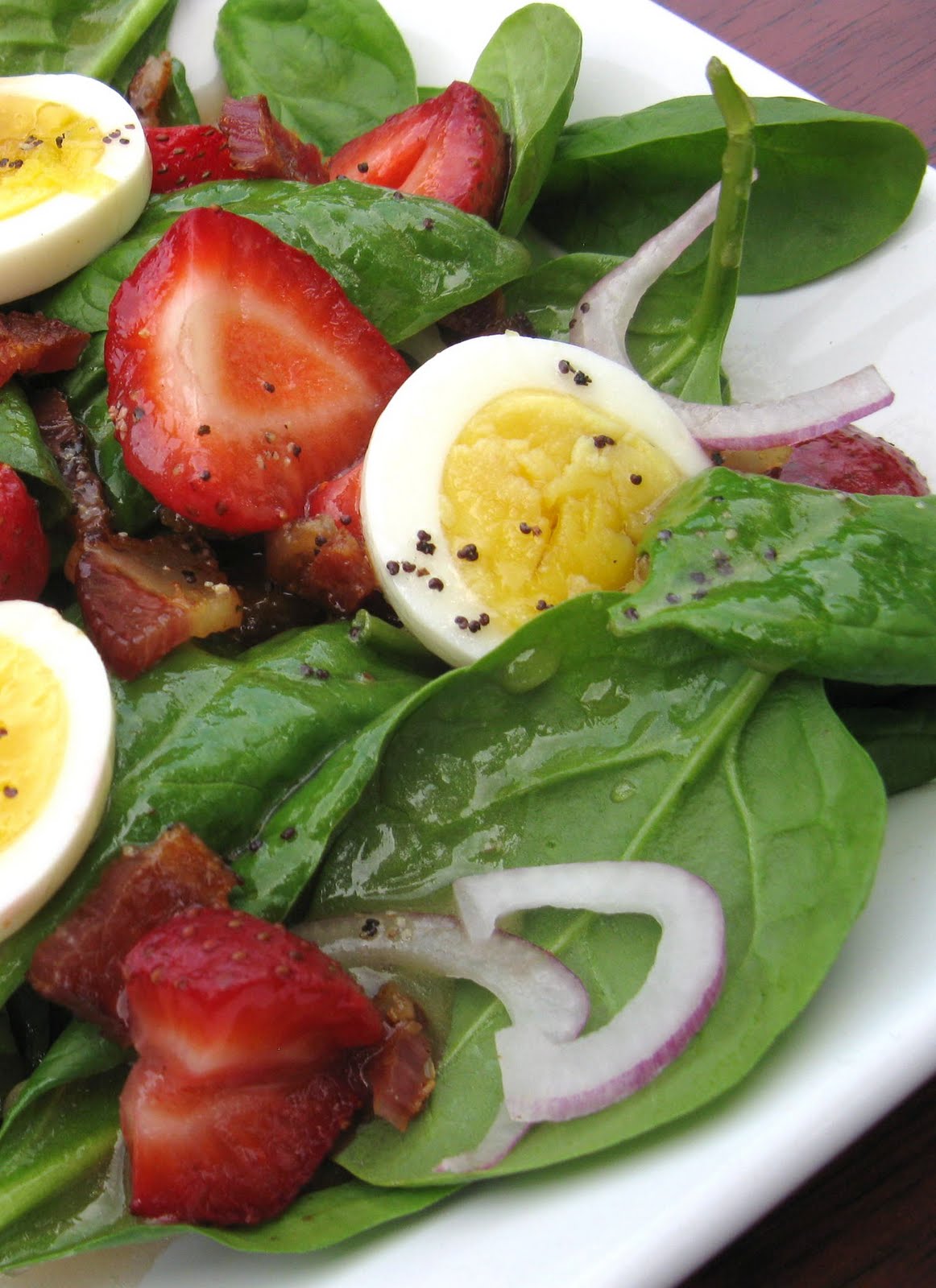 Cooking with K Southern Kitchen Strawberry Bacon Spinach Salad