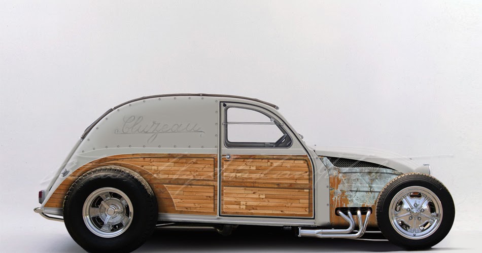 Karznshit Citroen 2cv Hot Rod V8