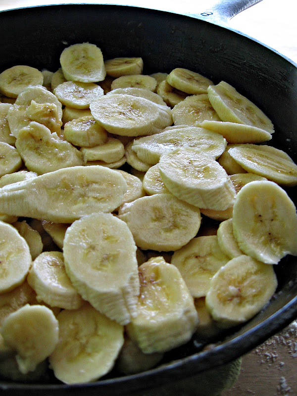 sweetsugarbean Caramelized Banana & Bourbon UpsideDown Tart