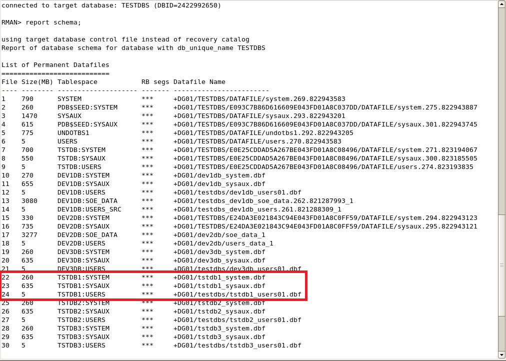 Oracle Database 12c Drop Pluggable Database