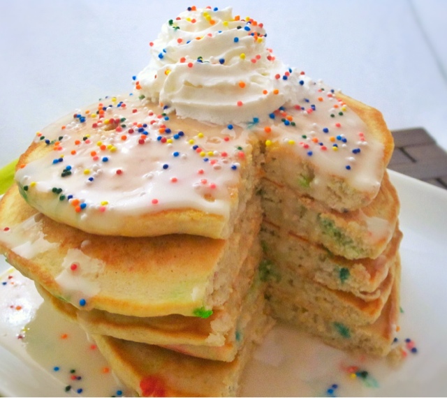 Birthday Cake Mix Pancakes Birthday Cake Mix Pancakes