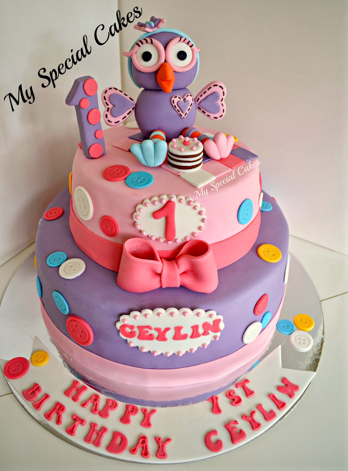 My Special Cakes Giggle & Hoot Cake For Girls My Special Cakes Giggle & Hoot Cake For Girls