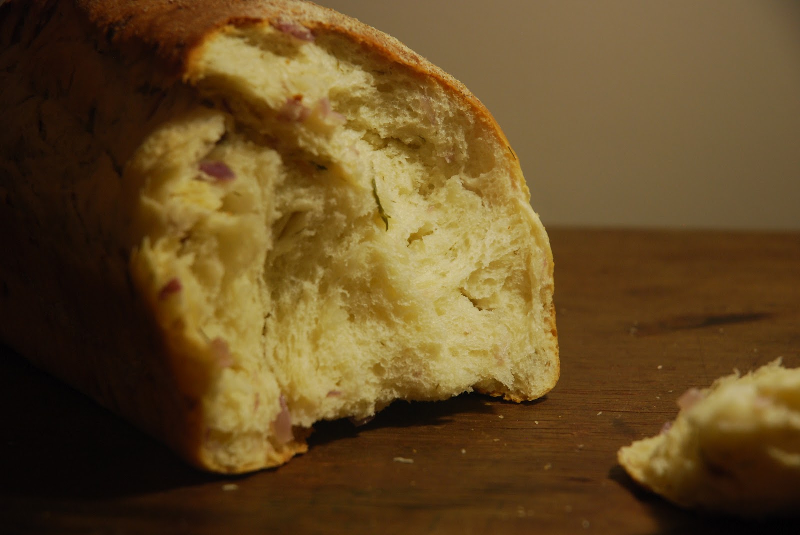 Dill and Red Onion Bread Vintage Kitchen