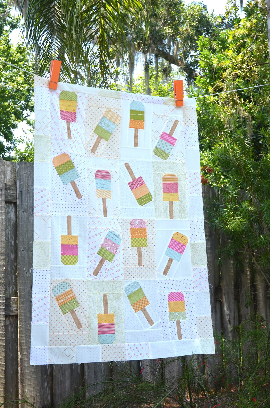 IslandLife Quilts Popsicles on Parade and a winner too!