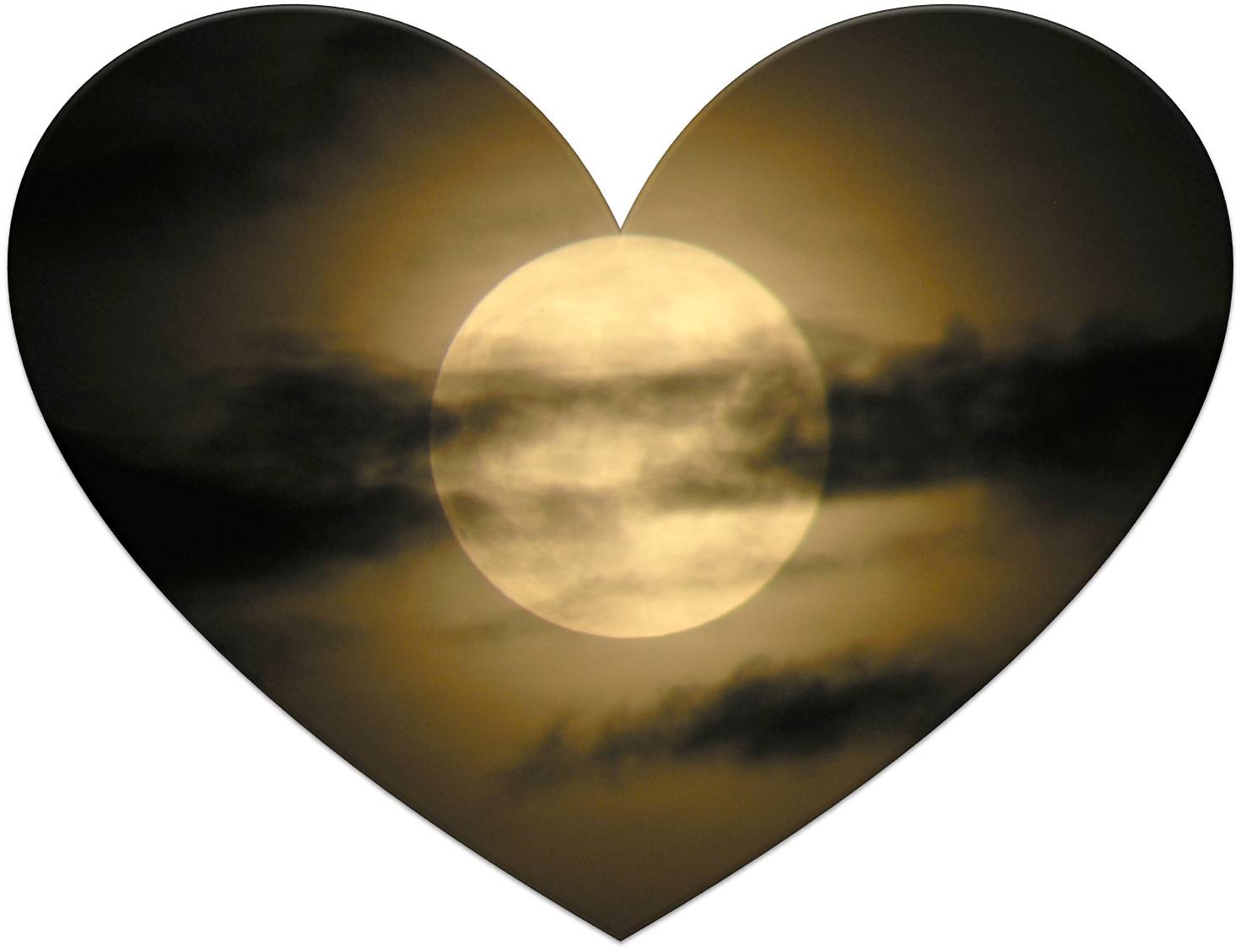 Corazones y lunas Imagui