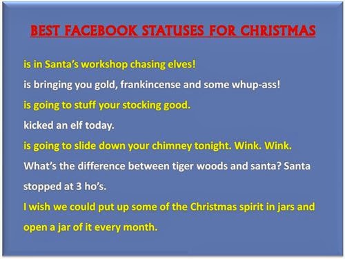 Top Funny Christmas Quotes For Facebook Status
