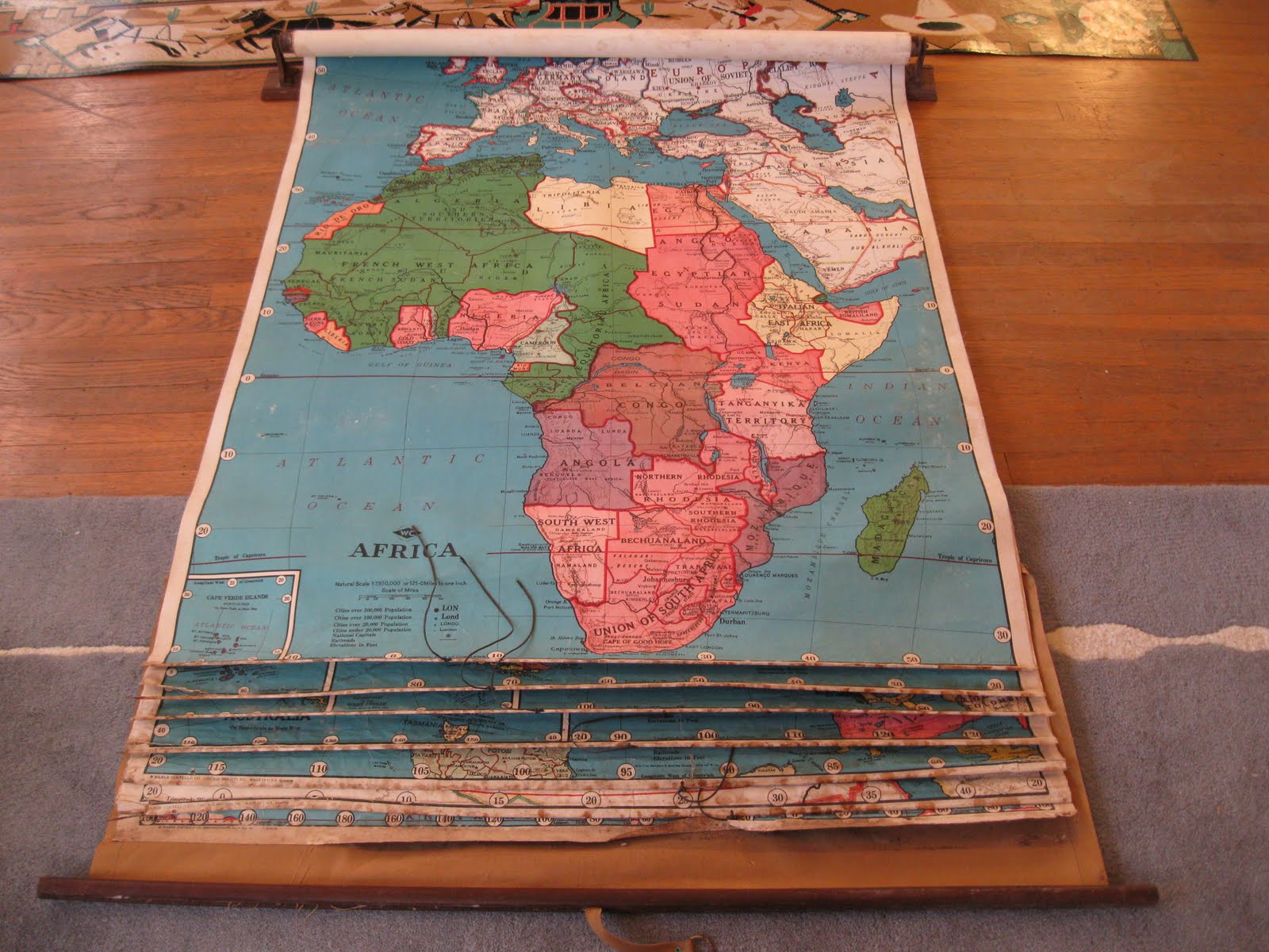 vintage seattle map