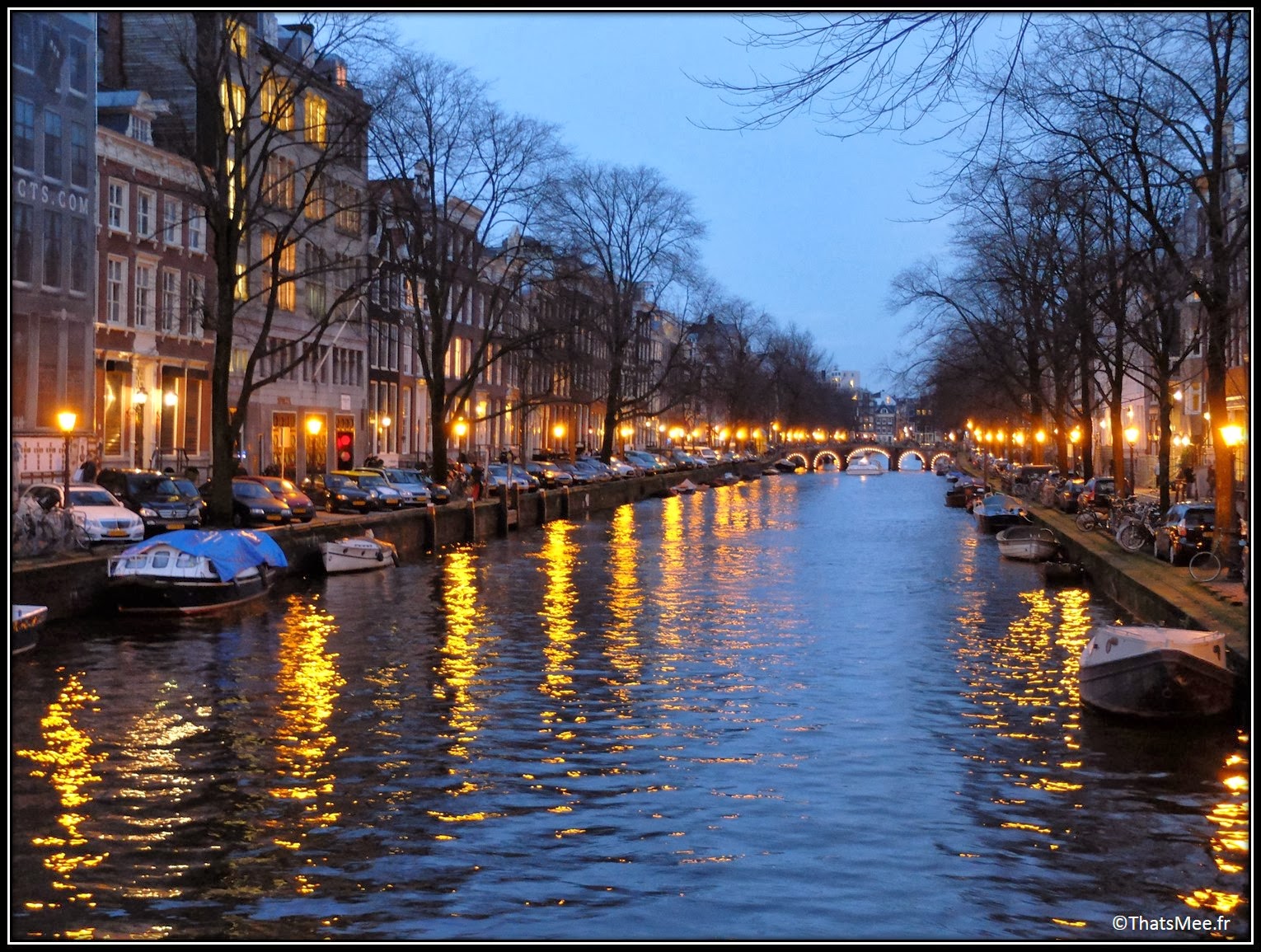 visiter Amsterdam Jordaan centre-ville pont fleuve romantique ballade promener Amsterdam