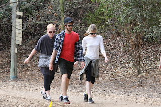 Emma Stone  Out Hiking With Andrew Garfield