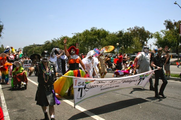 Sisters of Perpetual Indulgence West Hollywood Pride Parade 2014 Sisters of Perpetual Indulgence West Hollywood Pride Parade 2014