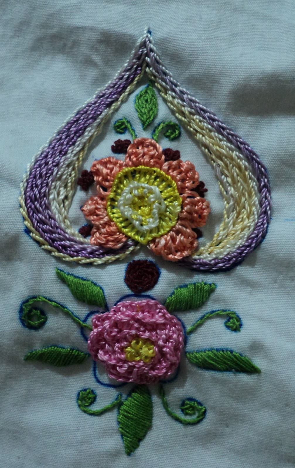 To Savitha's Home Dimensional Embroidery 1 Completed