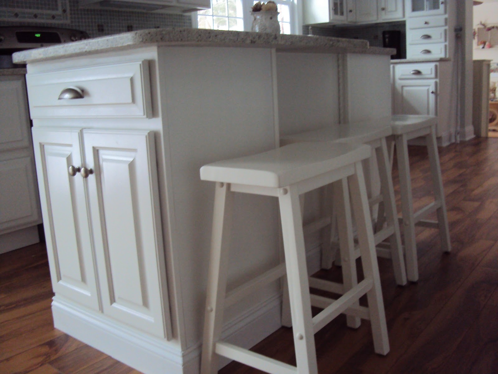 kitchen island with hutch