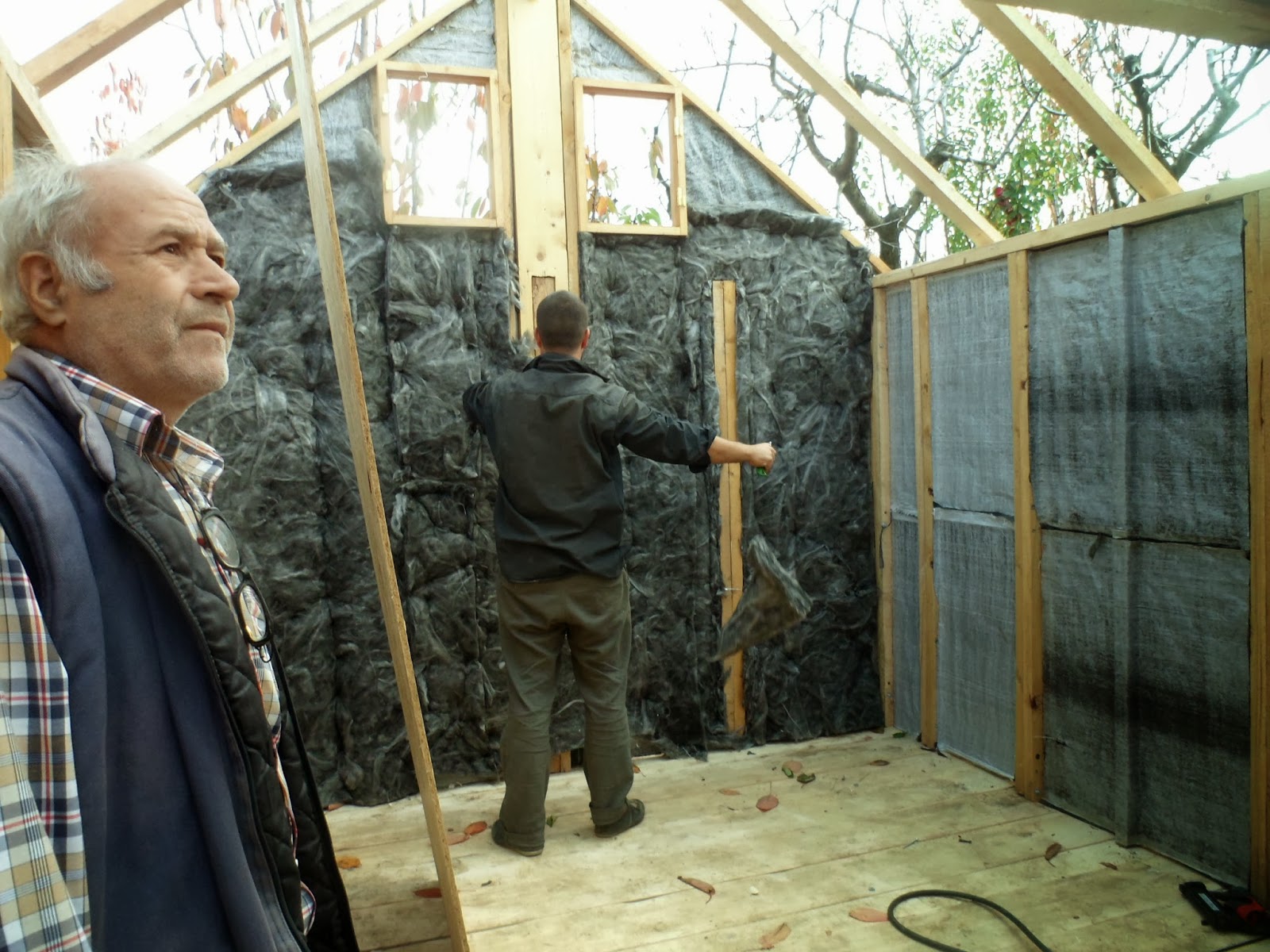 Ahşap ev 12 m2 batarkatlı tomruk ev