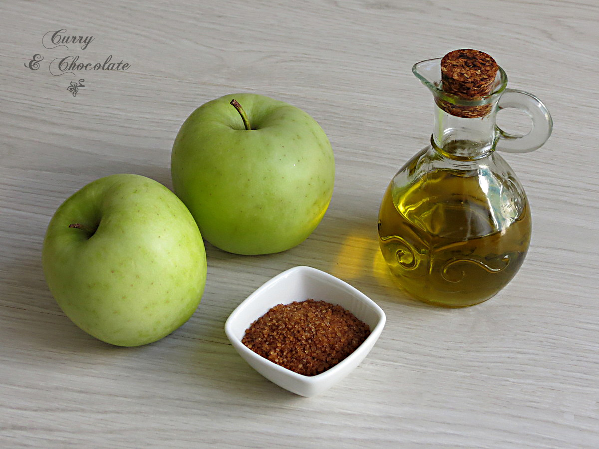 Ingredientes manzana caramelizada Ingredientes manzana caramelizada