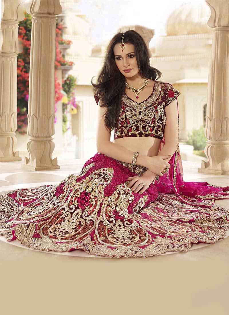 healthy bridal lehenga