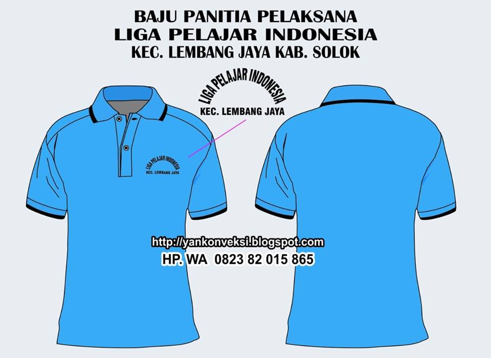 BAJU PNITIA PELAKSANA LIGA PELAJAR INDONESIA