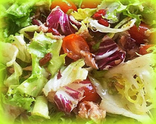 Ensalada primavera con atún Ensalada primavera con atún